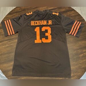 Nike Cleveland Browns #13 Odell Beckham Jr Stitched Vapor Jersey Men's XL